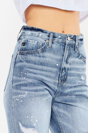 Kancan - Oceana High Rise Slim Straight Jeans - KC8708M - SaltTree