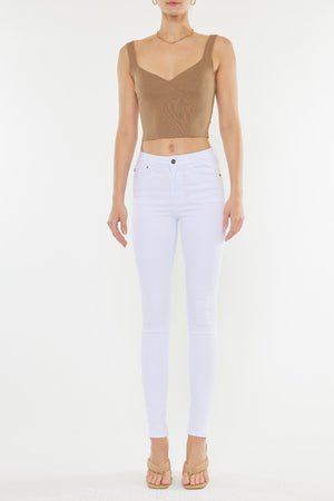 Kancan - Women's High Rise Skinny Jeans - kc6009 ST - SaltTree