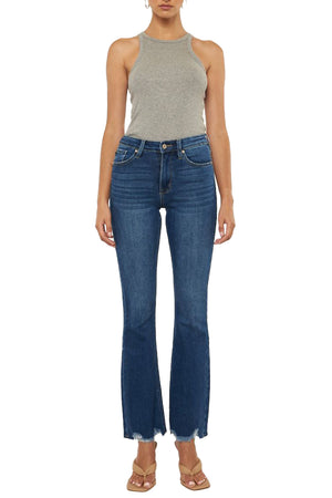 Kancan - Brenda High Rise Bootcut Jeans - KC11259 - SaltTree