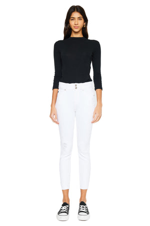 Kancan - Women's High Rise Ankle Skinny Jeans - KC7317 ST - SaltTree