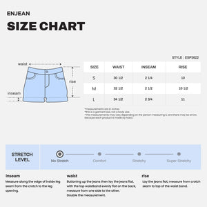 Enjean - High Rise Cuffed Jeans - Esp3662s - SaltTree