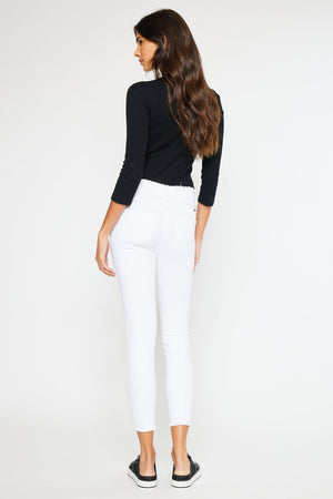 Kancan - Women's High Rise Ankle Skinny Jeans - KC7317 ST - SaltTree