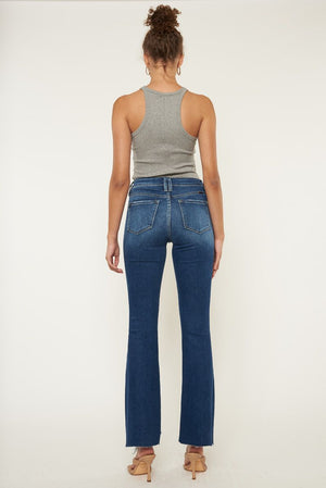 Kancan - Brenda High Rise Bootcut Jeans - KC11259 - SaltTree