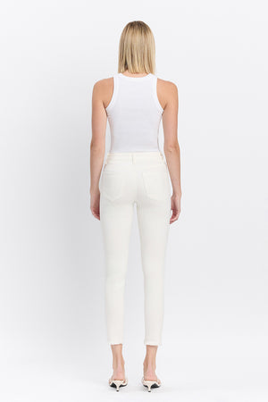 Flying Monkey - Exhilaration - High Rise Button Up Skinny Jeans - F4760 - SaltTree