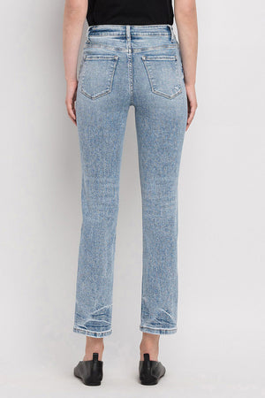 Flying Monkey - High Rise Slim Straight Jean - F5168 - SaltTree