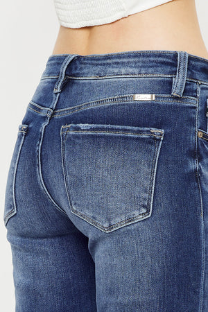 Kancan - Women's High Rise Mom Jeans - kc5118d - SaltTree