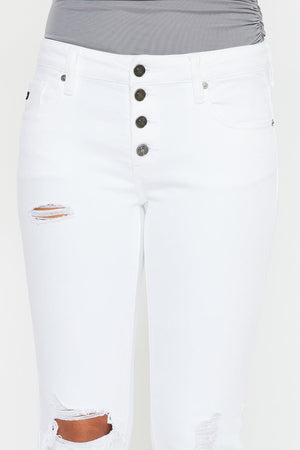 Kancan - Women's High Rise Mom Jeans - kc5118d - SaltTree