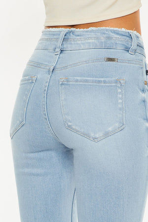 Kancan - Women's High Rise Ankle Skinny Jeans - KC7317 ST - SaltTree