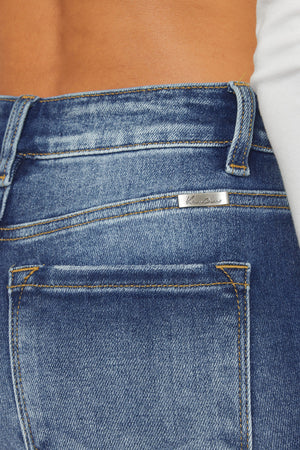 Kancan - Women's High Rise Ankle Skinny Jeans - kc9204d with kc8395 - SaltTree