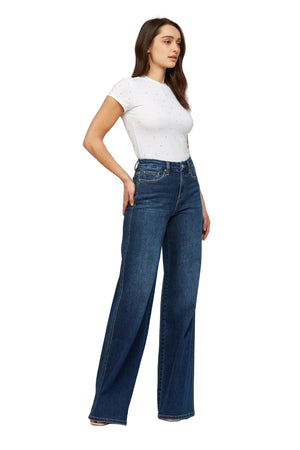 Mica Denim - Super High Rise Skater Jeans - MDP-W611DK - SaltTree