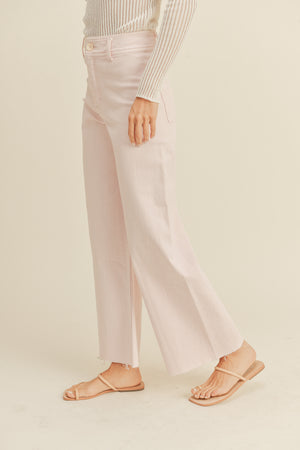 Miou Muse - Straight Wide Leg Denim Pants - MMP623 - SaltTree