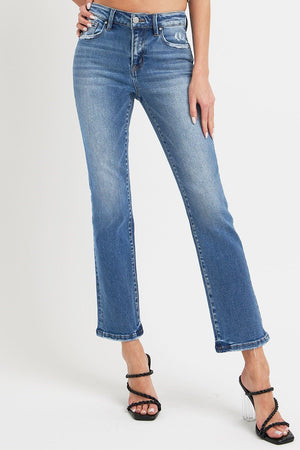 Risen Jeans - Mid Rise - Straight Jeans - RDP5302 -Final Sale - SaltTree