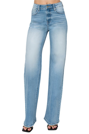 Risen Jeans - High Rise Straight Jeans - RDP5542RT - SaltTree