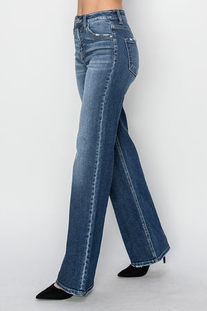 Risen Jeans - High Rise Straight Jeans - RDP5784 - SaltTree