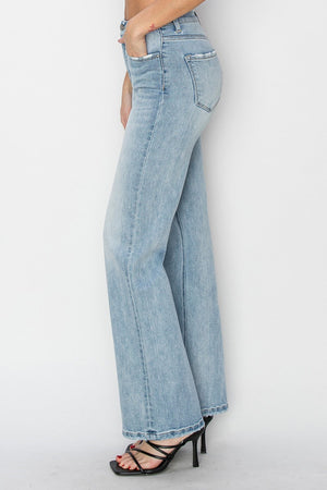 Risen Jeans - High Rise Straight Jeans - RDP5784 - SaltTree
