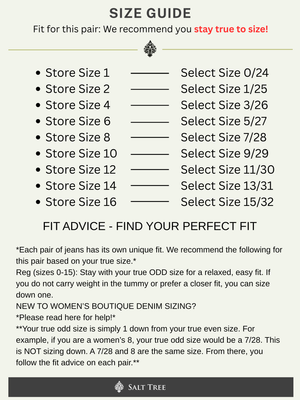 Risen Jeans - Tummy Control 4-Way Stretch High Rise Ankle Straight Jeans (28"-33.5" Inseam) - PSA21651