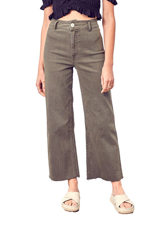 Miou Muse - Straight Wide Leg Denim Pants - MMP623 - SaltTree