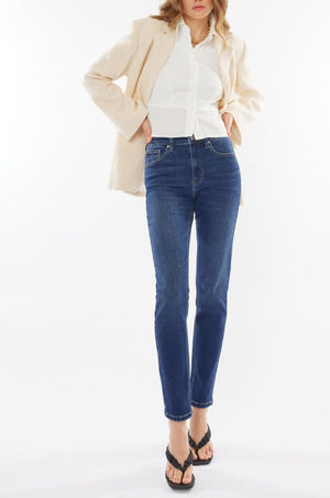 Kancan - Jovi High Rise Cigarette Leg Jeans - kc11251 - SaltTree