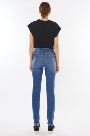 Kancan - Jovi High Rise Cigarette Leg Jeans - kc11251 - SaltTree