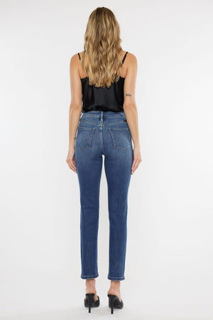 Kancan - Adaline High Rise Slim Straight Jeans - kc11252 - SaltTree