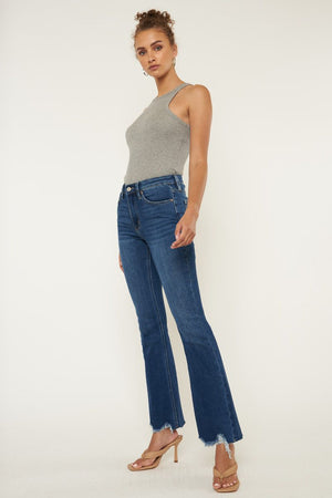 Kancan - Brenda High Rise Bootcut Jeans - KC11259 - SaltTree