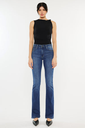 KANCAN - Denver High Rise Bootcut Jeans - ESSENTIAL, KC20004 - SaltTree