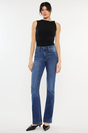 KANCAN - Denver High Rise Bootcut Jeans - ESSENTIAL, KC20004 - SaltTree