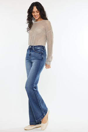 Kancan - Avonlea High Rise Wide Leg Flare Jeans - ESSENTIAL, KC20024 - SaltTree