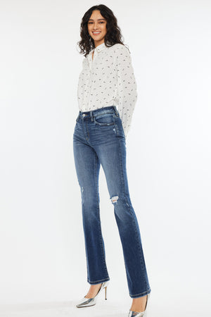 Kancan - Brooklyn High Rise Skinny Bootcut Jeans - Essential, KC20056D - SaltTree