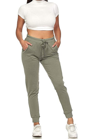 Ambiance Women's Juniors Soft Jogger Pants - 65776 - SaltTree