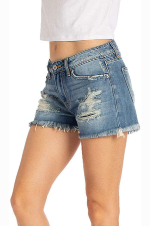Kan Can Women's Mid Rise Shorts - New-SaltTree