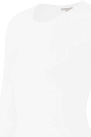 Bozzolo Women's Basic Round Neck Warm Soft Stretchy Long Sleeves T Shirt - SaltTree