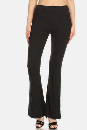 Leggings Depot High Waist Flare Leggings - SaltTree