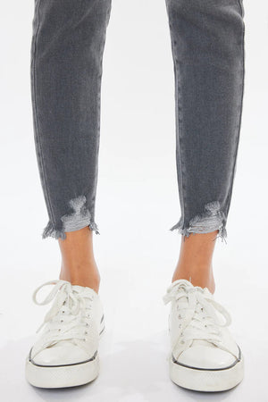 Kancan - Esther High Rise Ankle Skinny Jeans - KC7274LG - SaltTree