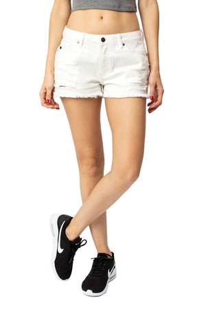 Kan Can Women's Mid Rise Shorts-SaltTree