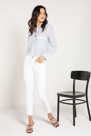 Kan Can Women's Mid Rise Super Skinny Jeans - Basic - KC7085-SaltTree