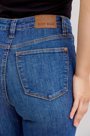 Judy Blue - High Rise Tummy Control Straight Jeans - 881000