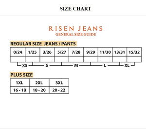 Risen Jeans - High Rise Clean Cut Hem W/Small Distressed Shorts - RDS6240 - SaltTree