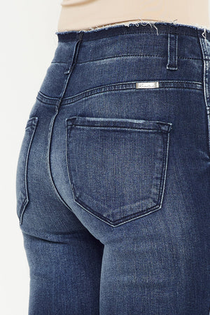 Kancan - Women's High Rise Ankle Skinny Jeans - kc8433 ST - SaltTree