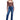 Judy Blue - Subrey Mid Rise Side Seam Detail Straight Jeans - 82629 - SaltTree