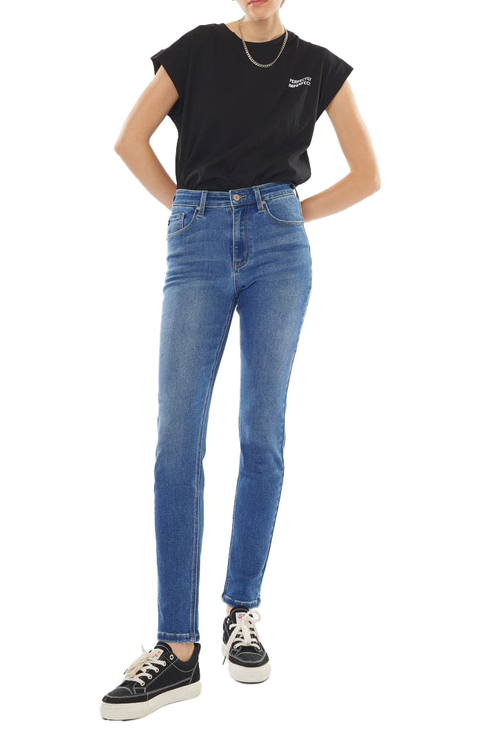 Kancan - Jovi High Rise Cigarette Leg Jeans - kc11251 - SaltTree