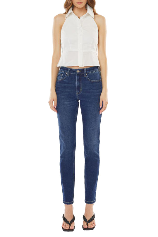 Kancan - Jovi High Rise Cigarette Leg Jeans - ESSENTIAL, KC11251