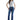 Mica Denim - Classic Mid-Rise Bootcut Jeans (32" Inseam) - MDP-B511-SaltTree
