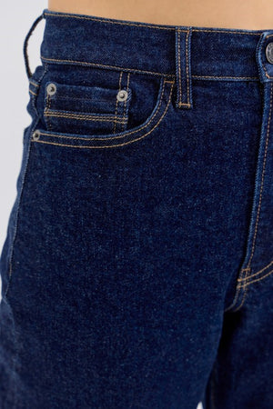 Cello Jeans - Super High Rise Dad Jeans with Cuff (28" Inseam) - AM19799-SaltTree