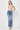 Risen Jeans - High-Rise Full-Length Flare Jeans with Vintage Frayed Hem (30.5" Inseam) - RDP1277-SaltTree