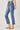 Risen Jeans - High-Rise Cropped Straight Leg Jeans with Distressed Raw Hem (27" Inseam) - RDP5250-SaltTree
