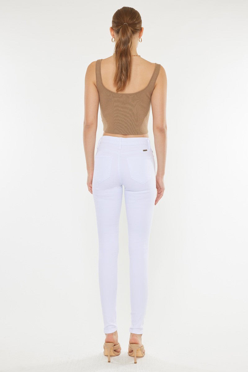 Kancan - Women's High Rise Skinny Jeans KC6009 - SaltTree