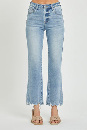 Risen Jeans - High Rise Relaxed Straight Jeans - RDP5459