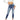 Kancan - Azaria Mid-Rise Skinny Jeans with Angled Frayed Hem (23.5" Inseam) - KC9204D-NV-SaltTree