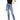 Flying Monkey - High Rise Slim Straight Jeans with Distressed Raw Hem (27" Inseam) - F5160-SaltTree